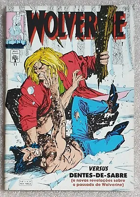 Buy WOLVERINE #10 SABRETOOTH 1st App Silver Fox Brazilian Comics In Portuguese • 16£