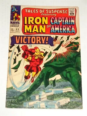 Buy Tales Of Suspense #83 Fn (6.0) Marvel Comics November 1966 Iron Man (sa)** • 14.99£