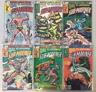 Buy Tales To Astonish 1 3 4 5 8 9 Marvel 1979 Lot Of 6 NM-M 9.8 • 40.32£