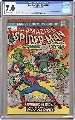 Buy Amazing Spider-Man #141 CGC 7.0 1975 4193617004 • 56.40£