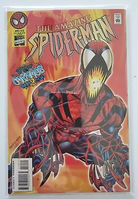 Buy Amazing Spider-Man #410  1st App Of Spider-Carnage Ben Reilly Marvel 1996 • 28.13£