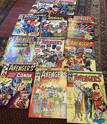 Buy The Avengers Marvel Comics 11 Issues Bundle. #8#10#12#13#74#88#91#92#93#99#102 • 35£