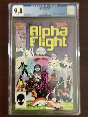 Buy CGC 9.8 Alpha Flight 33 X-Men First Lady Deathstrike White Pages • 118.54£