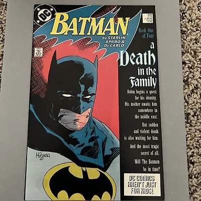 Buy Batman #426-429 -  A Death In The Family  Parts 1-4 • 138.30£