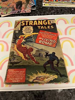 Buy Strange Tales #112 LOW GRADE TAPE MISSING AD PAGE COMPLETE ALSO AD FOR AVENGERS • 31.66£