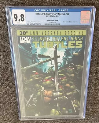 Buy Teenage Mutant Ninja Turtles 30th Anniv Special Cgc 9.8 Cover Tmnt • 134.63£