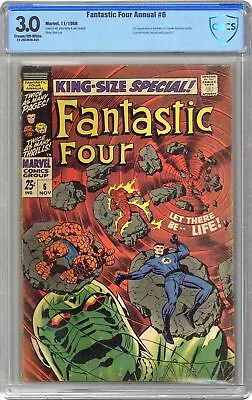 Buy Fantastic Four Annual #6 CBCS 3.0 1968 21-2AE4B65-020 1st App. Franklin Richards • 206.63£