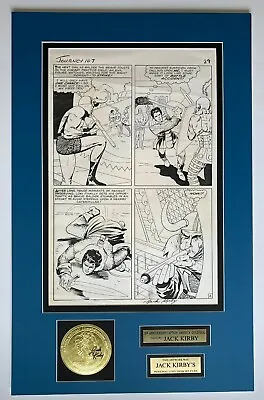 Buy JOURNEY INTO MYSTERY #107 Copy Print From JACK KIRBY Estate + Signature, 2 COAs • 689.89£
