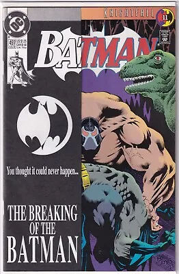 Buy Batman Knightfall #497 The Breaking Of The Batman (DC Comics, 1993) • 12.06£