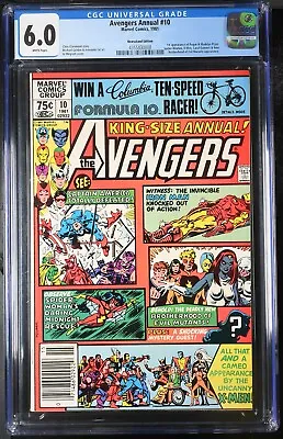 Buy Avengers Annual #10 -  CGC 6.0 -  1981 🔥🔑1st Appearance Of Rogue🔑🔥 • 105£