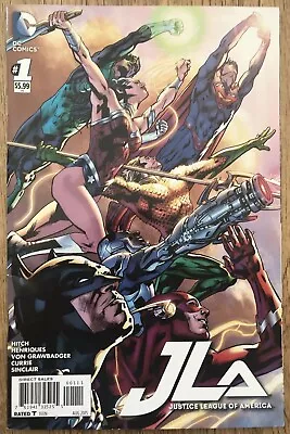 Buy JUSTICE LEAGUE OF AMERICA Vol 4 #1, August, 2015 Bryan Hitch • 4.99£