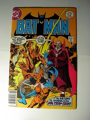 Buy Batman #284 VF+, 1977, Dr. Tzin-Tzin App. Tanghall & Springer Art, Reed Story • 15.95£