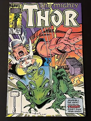 Buy Thor #364 VF 1986 1st Cameo Throg MARVEL • 11.98£