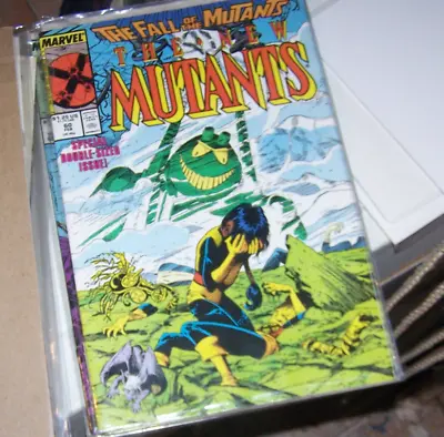 Buy NEW MUTANTS  # 60  1987 Fall Of The Mutants X Men Cameron Hodge Cypher Dies Key • 2.10£