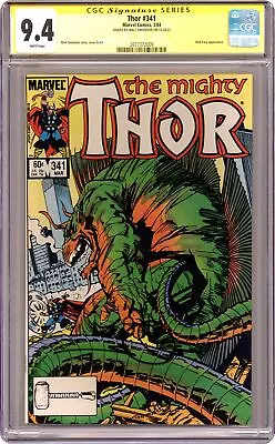 Buy Thor #341 CGC 9.4 SS Simonson 1984 2677372009 • 116.54£