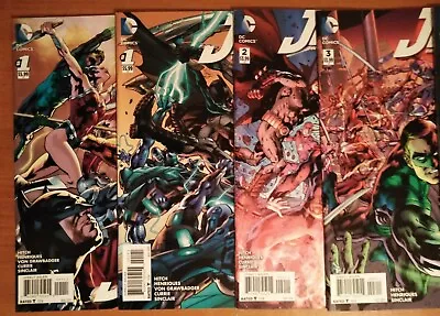 Buy Justice League America #1,2,3,5 + Variant #1 - DC Comics 1st Prints  (5 Comics) • 9.50£