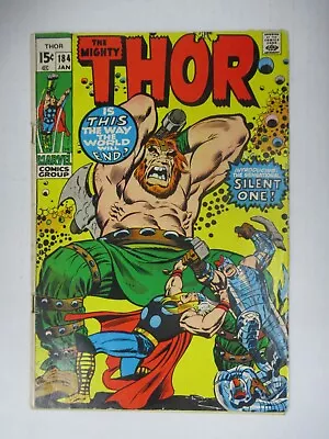 Buy 1971 Marvel Comics Thor #184 • 10.35£