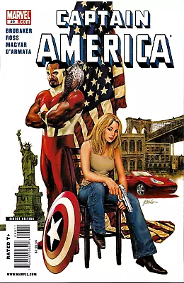 Buy Captain America #49 (vol 5)  Marvel Comics  Jun 2009  N/m  1st Print • 4.99£