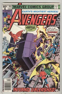 Buy Avengers #193 March 1980 VG/FN • 2.80£