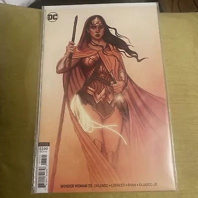 Buy DC Comics Wonder Woman Issue #73 Cover B Variant Jenny Frison Cover RARE • 5£