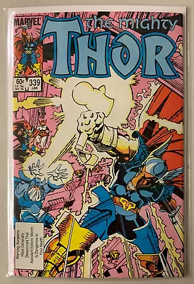 Buy Thor #339 Direct Marvel 1st Series (6.0 FN) Journey Into Mystery (1984) • 8.04£