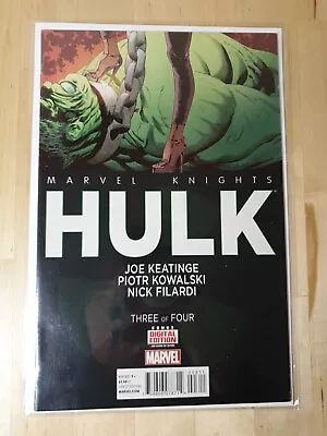 Buy Marvel Knights: Hulk Volume 1 #3 Cover A First Printing Marvel Comics 2014 • 1.59£