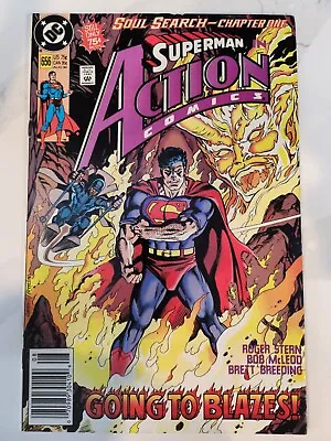 Buy SUPERMAN IN ACTION COMICS #656 (1990 DC Comics) NEWSSTAND EDITION!! • 3.32£