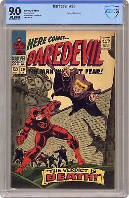 Buy Daredevil #20 CBCS 9.0 1966 21-253B6DB-011 • 233.24£