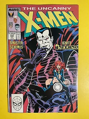 Buy X-Men #239 1st Cover Of Mr. Sinister And The Goblin Queen Marvel 1987. • 48.20£