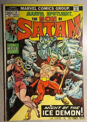 Buy MARVEL SPOTLIGHT #14 Son Of Satan (1974) Marvel Comics VG • 11.03£