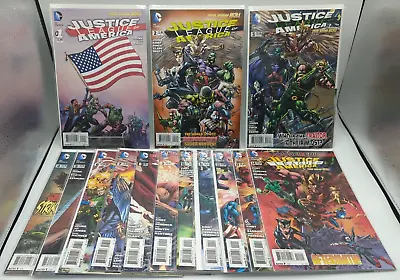 Buy Justice League Of America #1-14 Complete Run DC Comics 2013 Geoff Johns • 19.99£