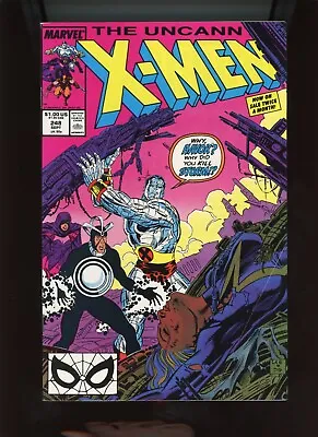 Buy 1989 Marvel   The Uncanny X-Men   # 248, Key, 1st Jim Lee X-Men, VF To NM, BX105 • 13.36£