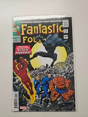 Buy Fantastic Four 52 - 1st App Black Panther - Facsimile - New - Unread - High Grade • 1.72£