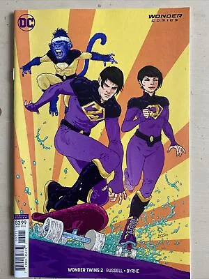 Buy Wonder Twins #2 Variant Cover - DC Comics / Wonder Comics - M Russell - S Byrne • 3.99£