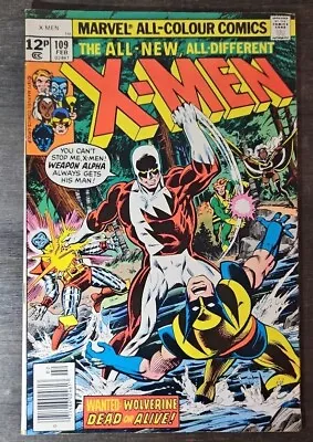 Buy Uncanny X-Men #109 1st Appearance Vindicator Marvel Comics • 49.99£