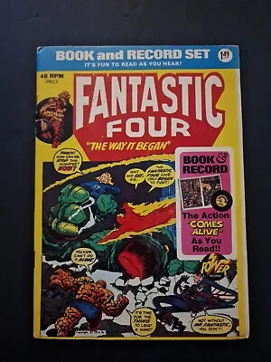 Buy Fantastic Four Book And Record Set PR13 1974 (Marvel Comics) • 18£