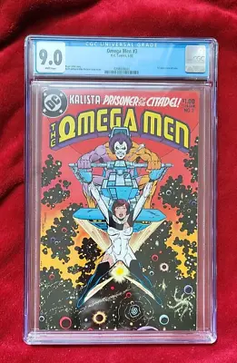 Buy Omega Men #3 Cgc 9.0 White Pages   1st Appearance Of Lobo 1983 • 158.12£