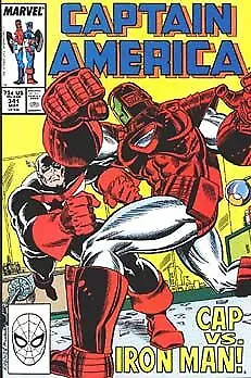 Buy Marvel Comics Captain America Vol 1 #341A 1988 7.0 FN/VF 🔑 • 24.75£