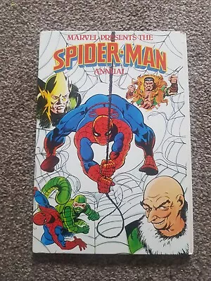 Buy Marvel Presents The Spider-Man Annual Hardcover 1981 Marvel UK VG+ • 10£