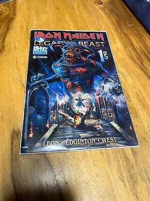 Buy Iron Maiden Legacy Of The Beast Night City #1 Forbidden Planet Metallic Variant • 9.99£