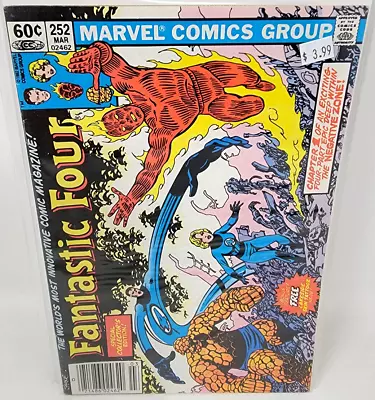 Buy Fantastic Four #252 Annihilus Appearance *1983* Newsstand 8.0 • 7.58£