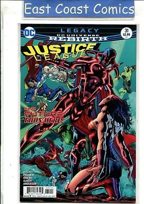 Buy JUSTICE LEAGUE #31 COVER A - 1st PRINT - DC REBIRTH • 2.75£