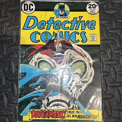 Buy Dc Batman Detective Comics 437  Good 5 Justice League 1974 • 10£