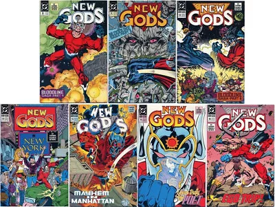 Buy New Gods #10 11 12 13 14 15 16 (dc 1989/1990) Near Mint First Prints White Pages • 19.99£