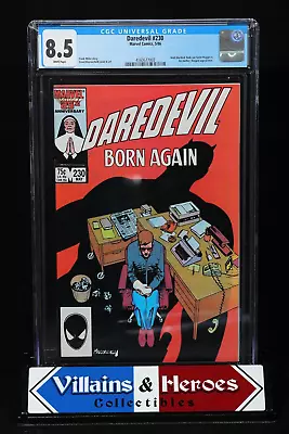 Buy Daredevil #230 ~ CGC 8.5 ~ Sister Maggie Revealed As DD's Mother ~ Marvel (1986) • 31.77£
