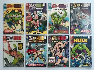 Buy Tales To Astonish 83, 84, 85, 86, 87, 88, 94, 101 Marvel Comics Hulk/Sub-Mariner • 209.78£