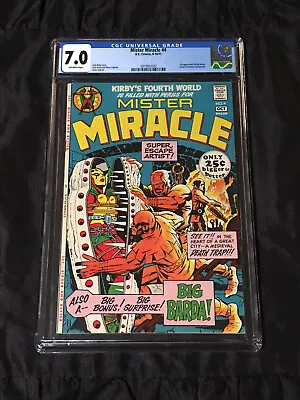 Buy DC Comics 1971 Mister Miracle #4 CGC 7.0 Fine/Very Fine Big Barda 1st Appearance • 79.95£