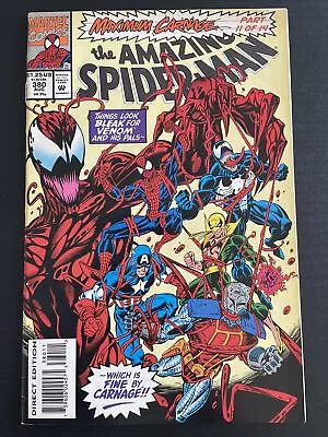 Buy Amazing Spider-Man #380 - Maximum CARNAGE! - Marvel Comics - 1993 • 3.19£