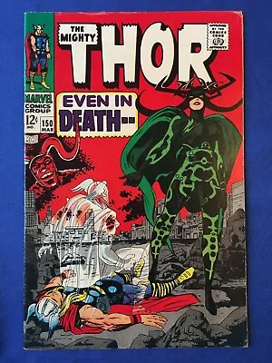 Buy The Mighty Thor #150 FN+ (6.5) ( Vol 1 1968) Classic Hela Cover • 58£