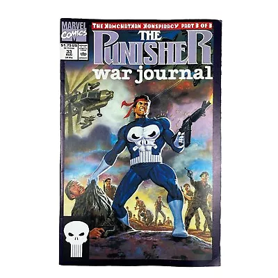 Buy MARVEL Comics The Punisher War Journal Issue  33 Vintage Comic Book VGC • 4.95£